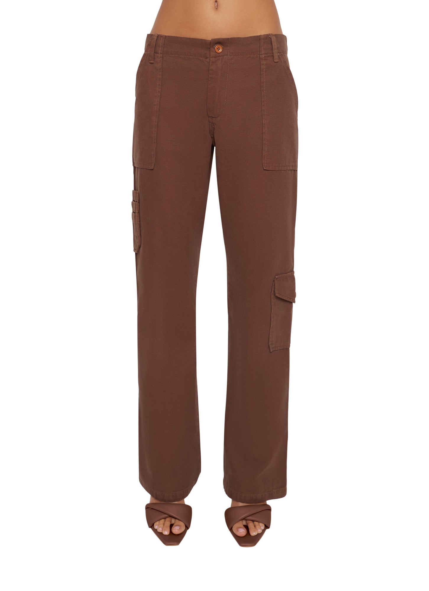 Womens | Tactical Cargo Pants | Brown Clay