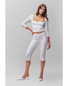 Caria Capri | White