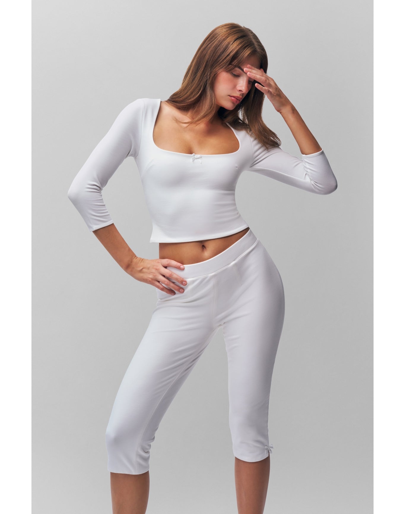 Caria Capri | White