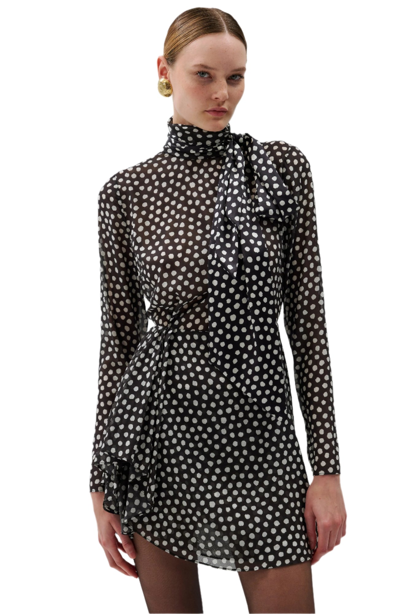 Carlotta Dress | Black Ivory