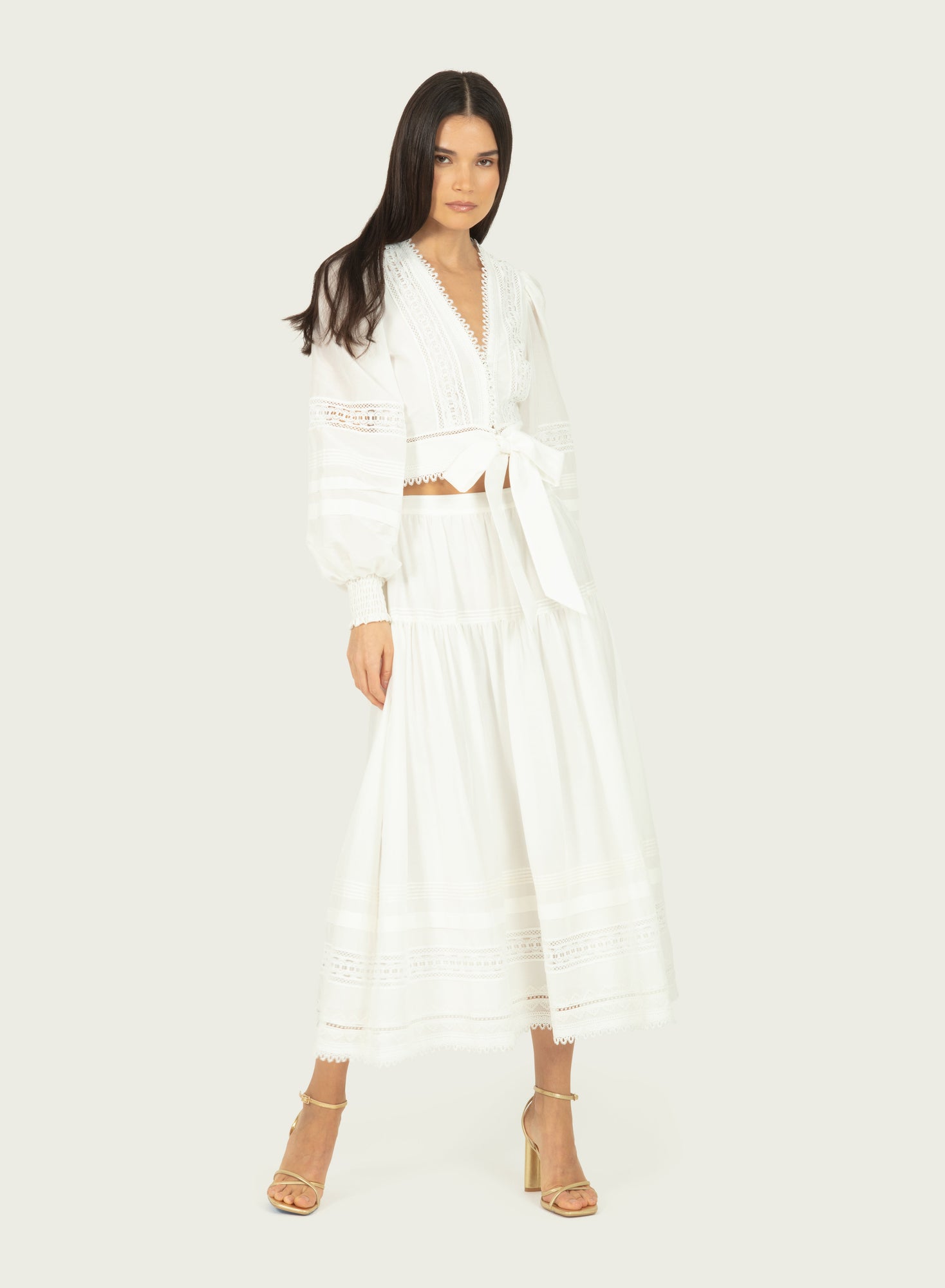 Oriana Skirt | Off-White