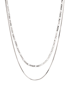 Cecilia Chain Necklace - Silver | Plated Silver