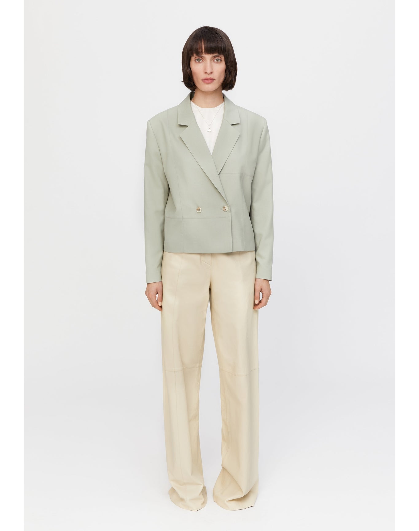 Ceecee | Cropped Blazer | Herb
