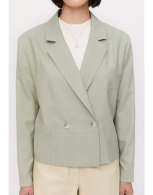 Ceecee | Cropped Blazer | Herb