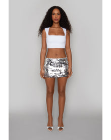 Celestial Stretch Top | White