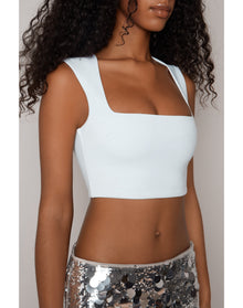 Celestial Stretch Top | White