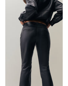 Celosia Leather Pant | Black