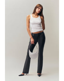 Celosia Leather Pant | Black