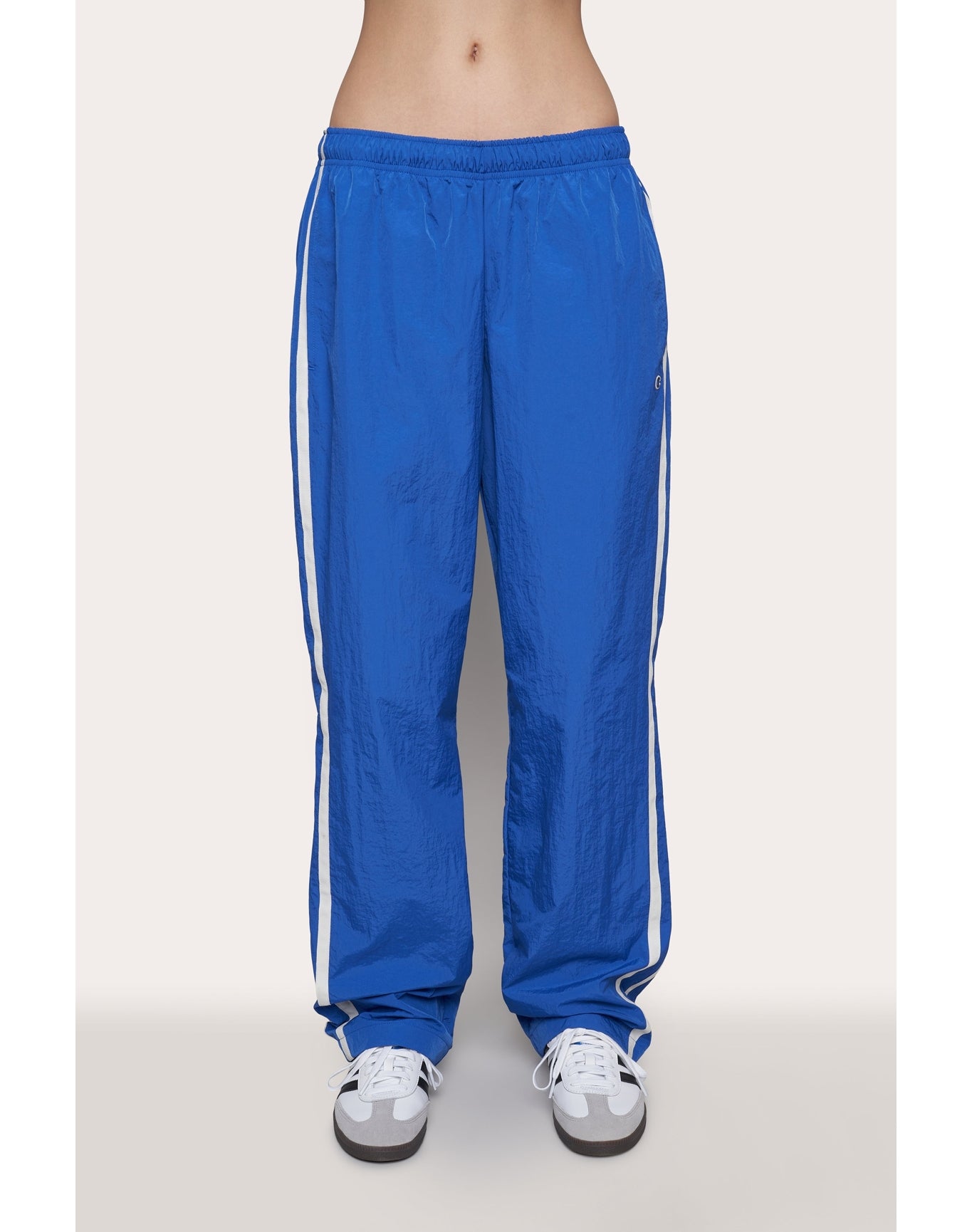 Champion Nylon Trackpant | Lively Blue/Chalk White