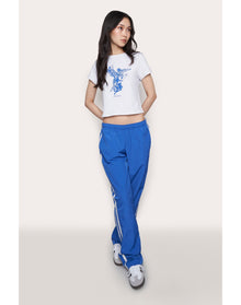 Champion Nylon Trackpant | Lively Blue/Chalk White