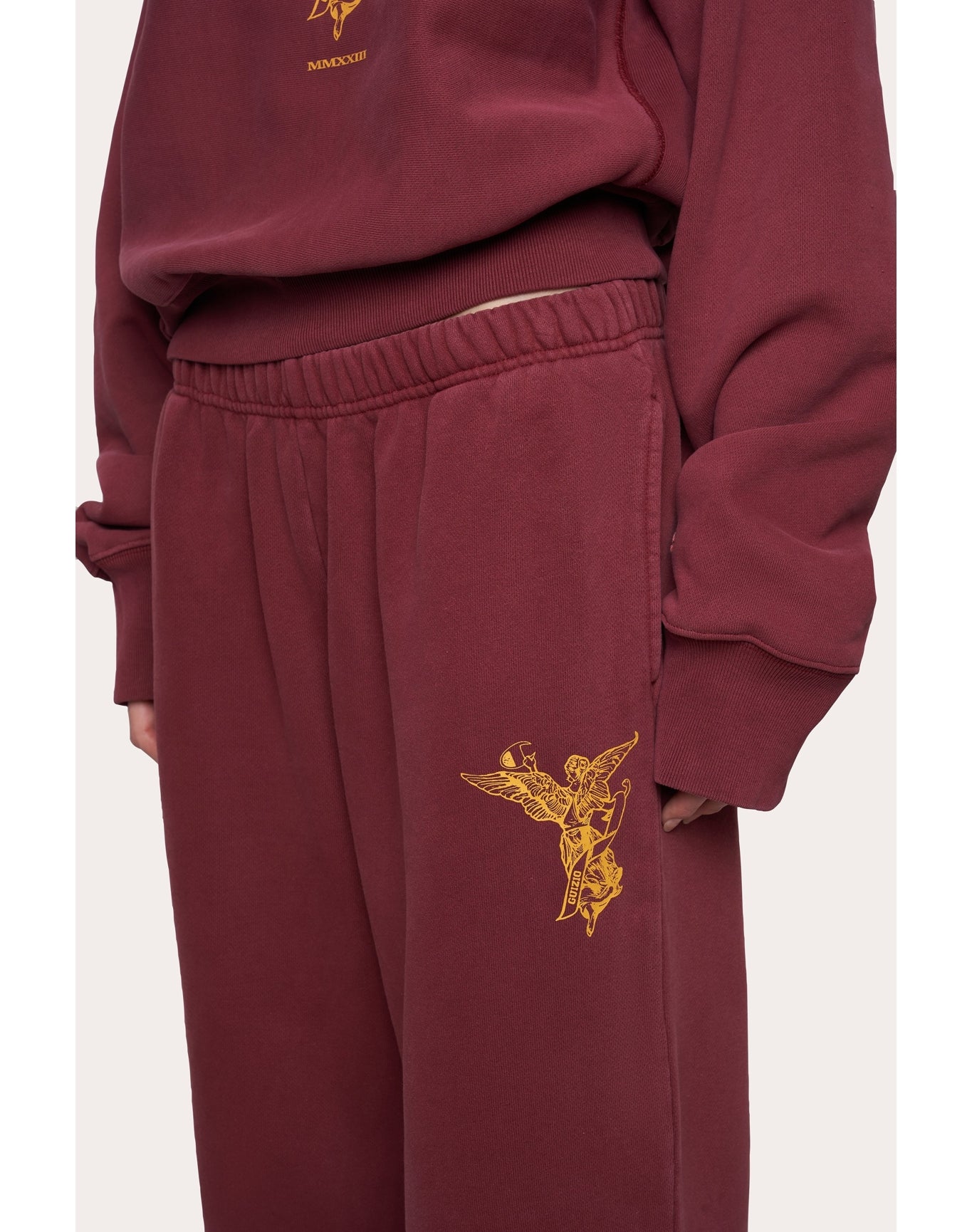 Champion Reverse Weave Flare Sweatpants | Sun Dye Sepia Red