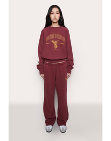 Champion Reverse Weave Flare Sweatpants | Sun Dye Sepia Red
