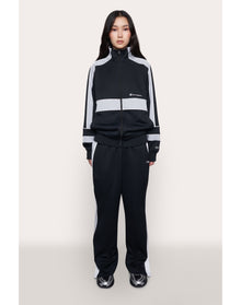 Champion Warm Up Jacket | Black/Silverstone
