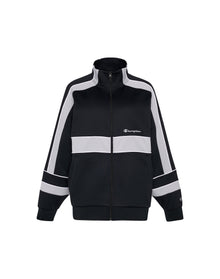 Champion Warm Up Jacket | Black/Silverstone