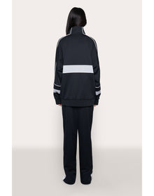 Champion Warm Up Jacket | Black/Silverstone