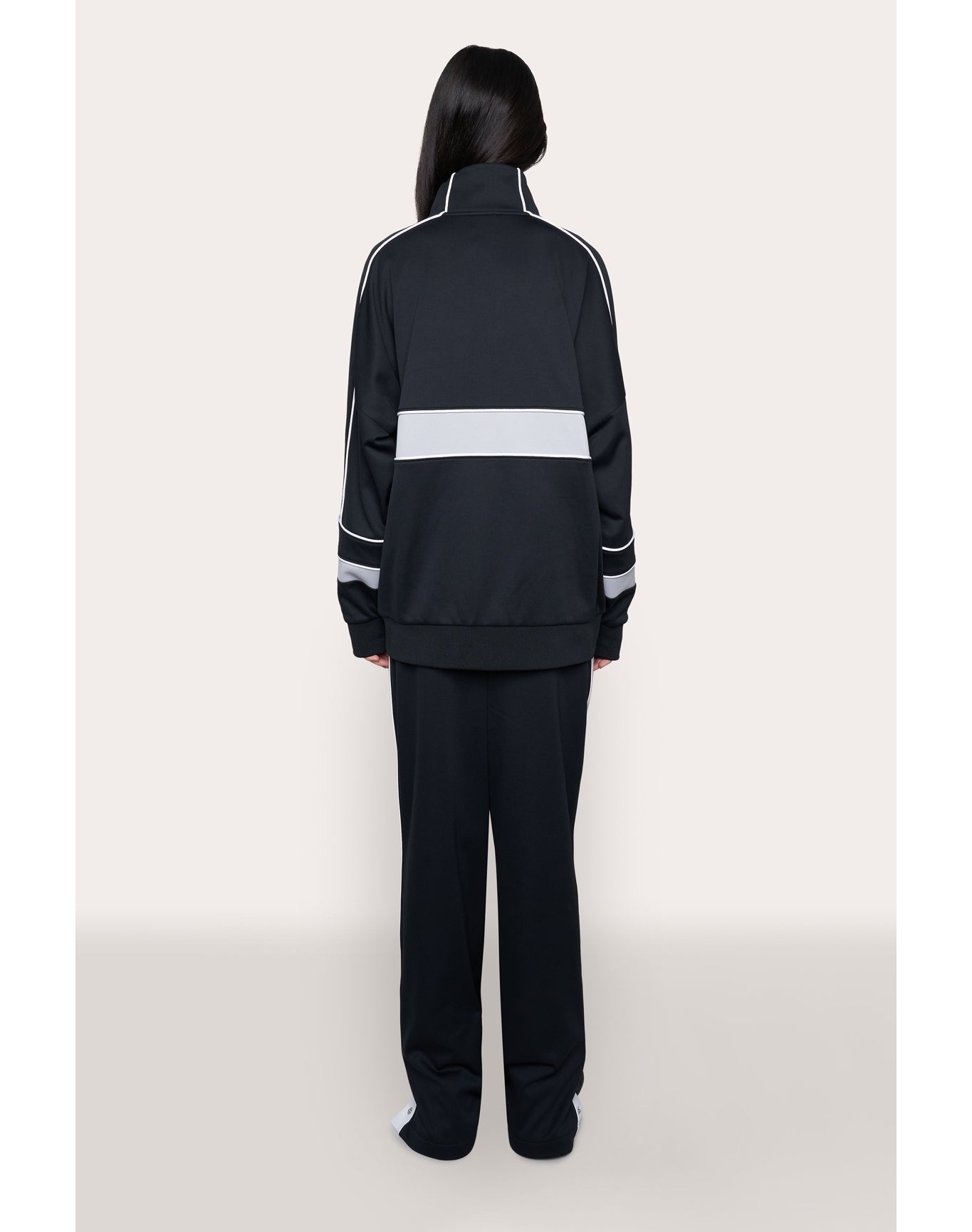 Champion Warm Up Jacket | Black/Silverstone