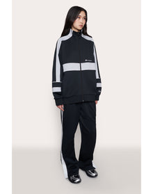 Champion Warm Up Jacket | Black/Silverstone