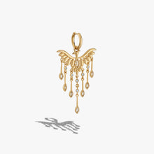 Awe Inspired Earrings 14K Gold Vermeil / Single Right [WIP] Chandelier Phoenix Drop Earrings