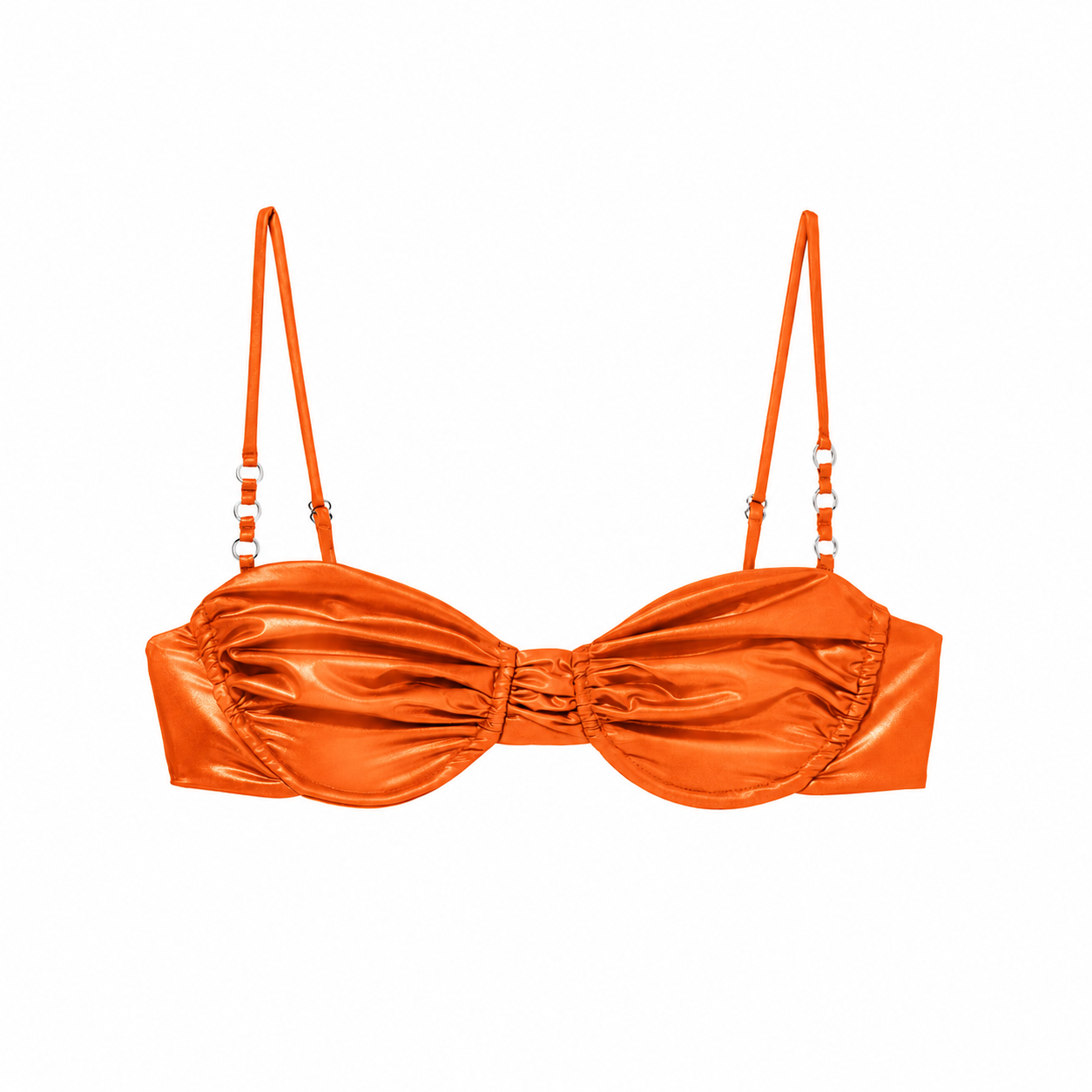 Raina Top | Orange Gloss