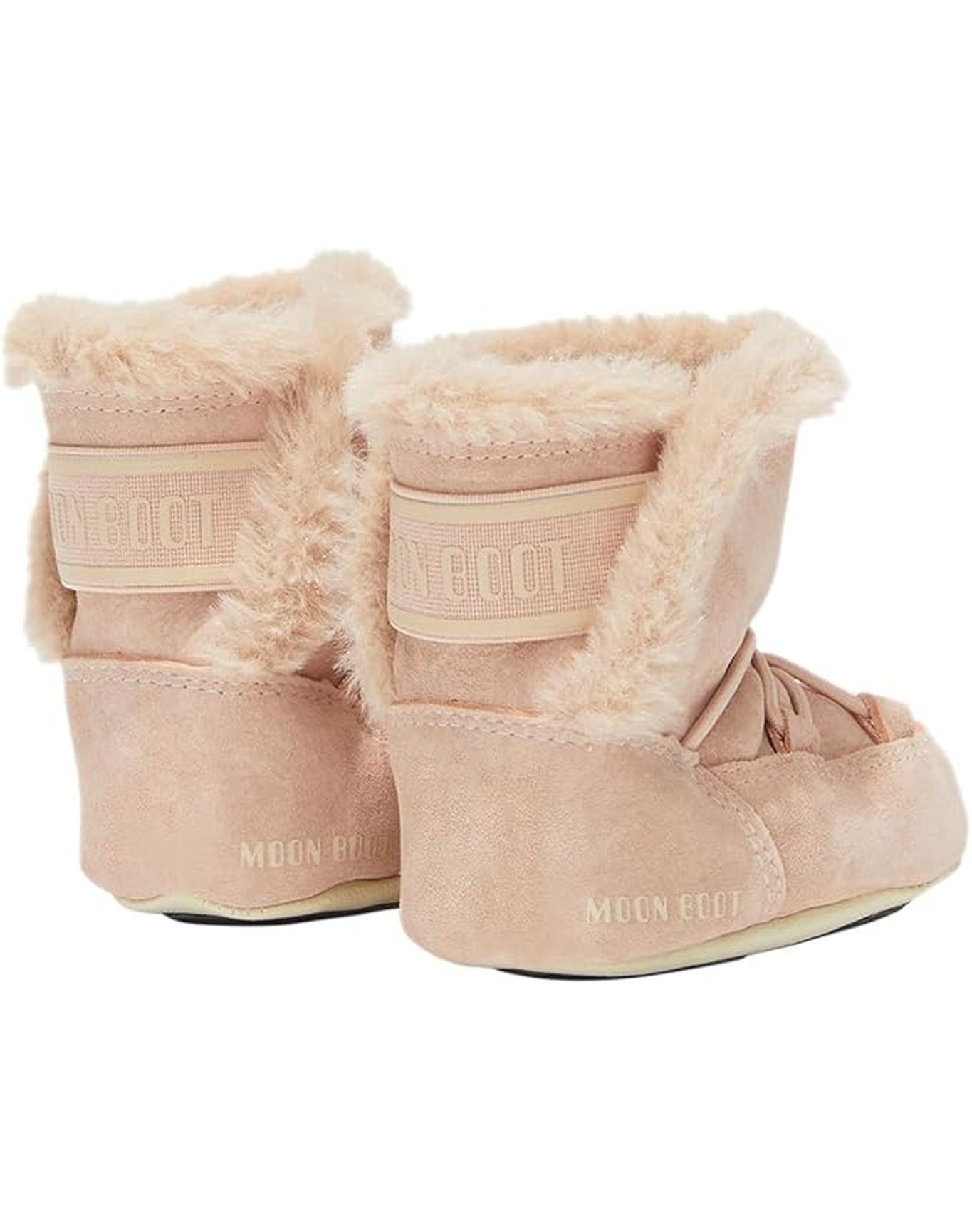 Babies | Moon Boot Crib Suede | Pale Pink
