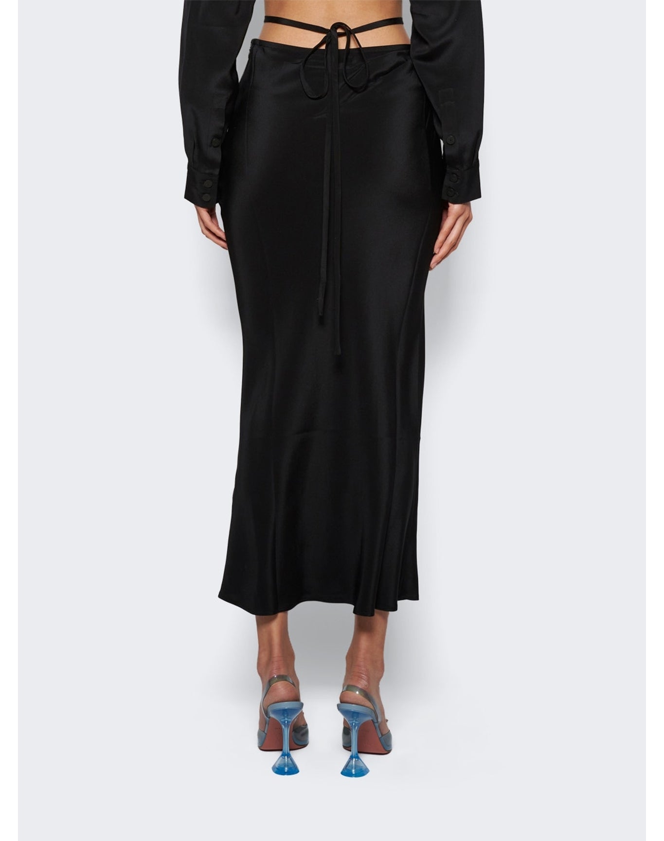 Christopher Esber | Women | Loophole Tie Skirt | Black