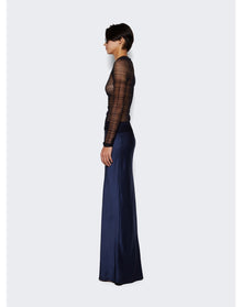 Christopher Esber | Women | Refraction Long Sleeve Dress | Blue