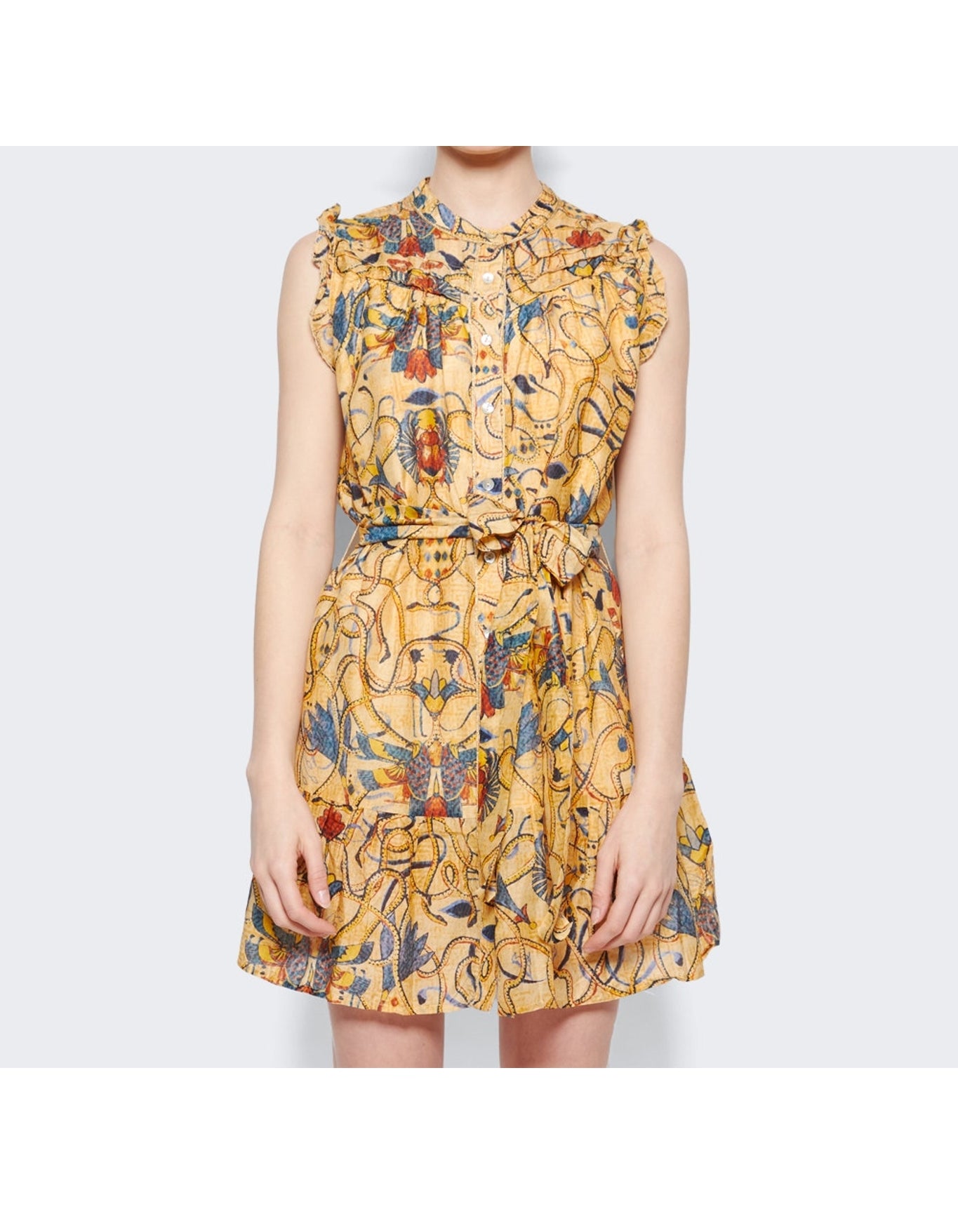 Chufy | Women | Layla Mini Dress | Keops Sand