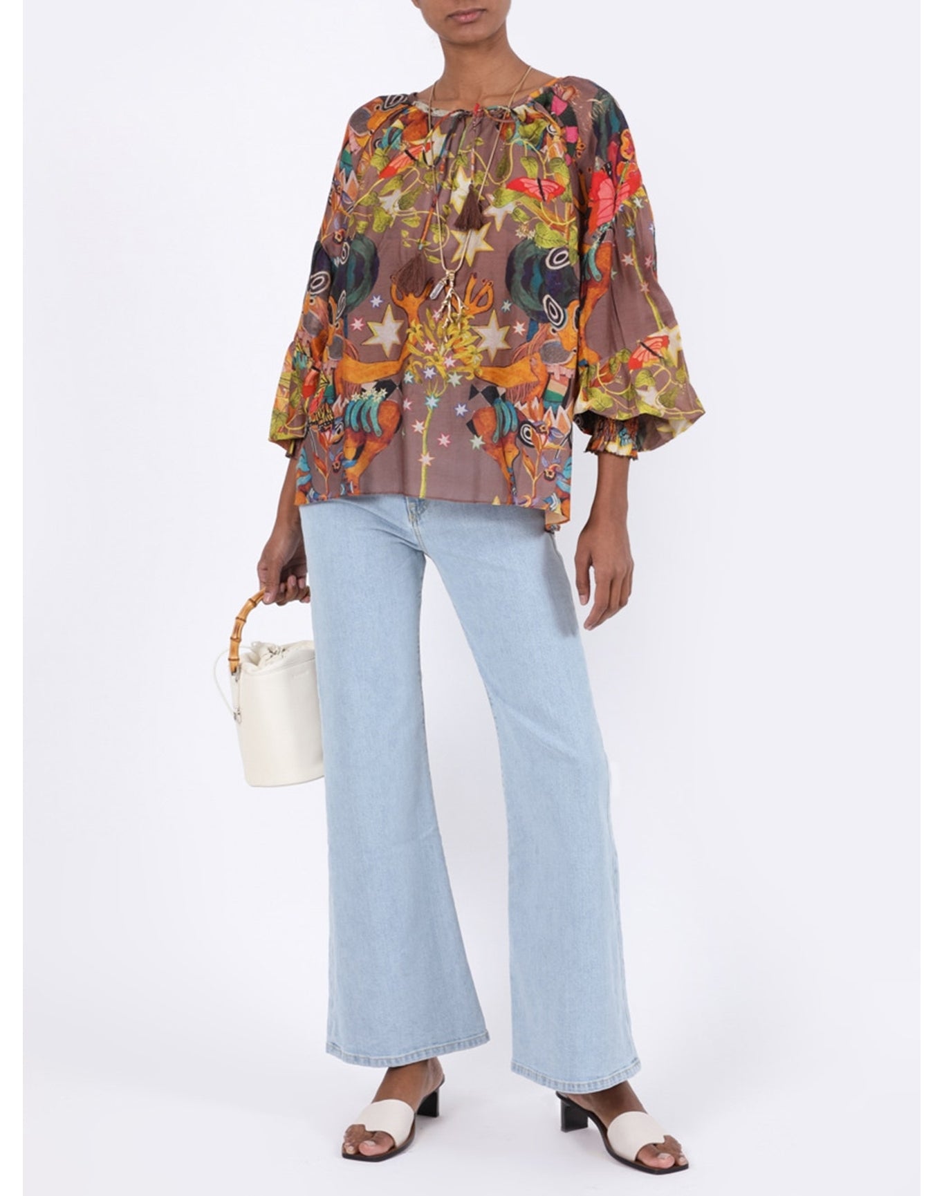 Chufy | Women | Multicolored Abstract Print Blouse | Multicolor