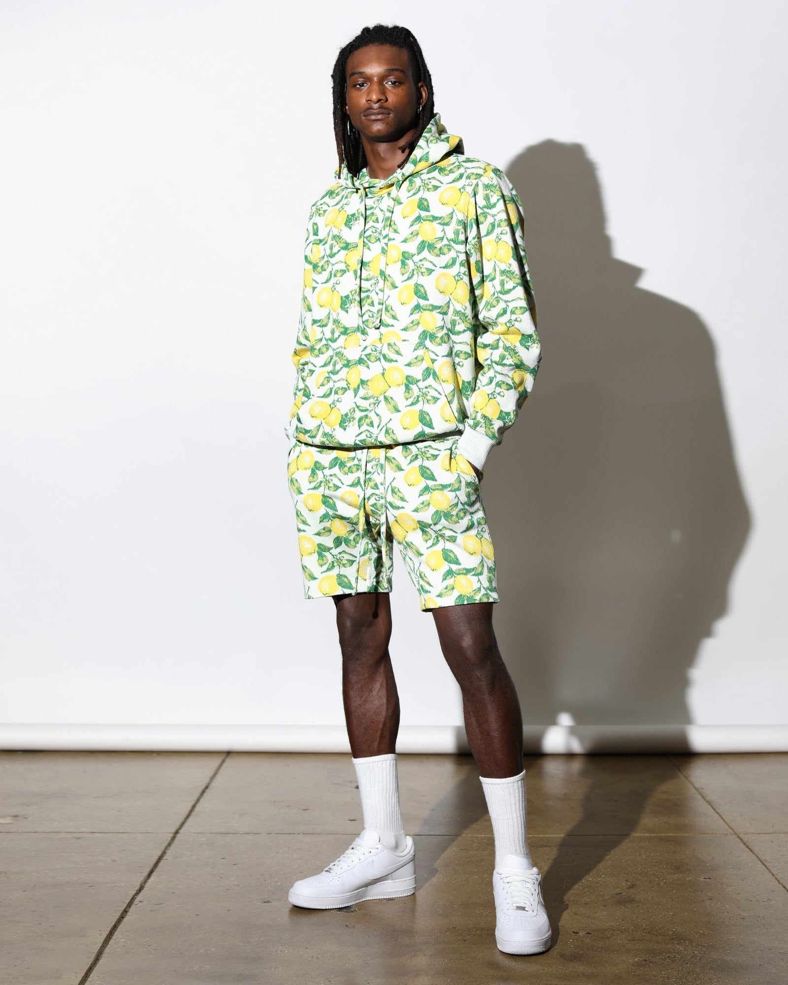 Citron Hyper Reality Knit Hoodie (FINAL SALE)-MENS-Twenty