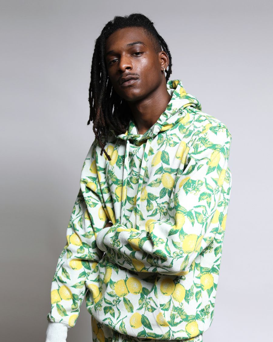 Citron Hyper Reality Knit Hoodie (FINAL SALE)-MENS-Twenty