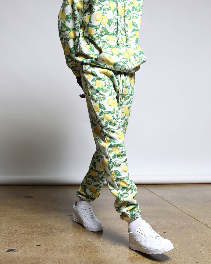 Citron Hyper Reality Knit Sweatpants (FINAL SALE)-MENS-Twenty