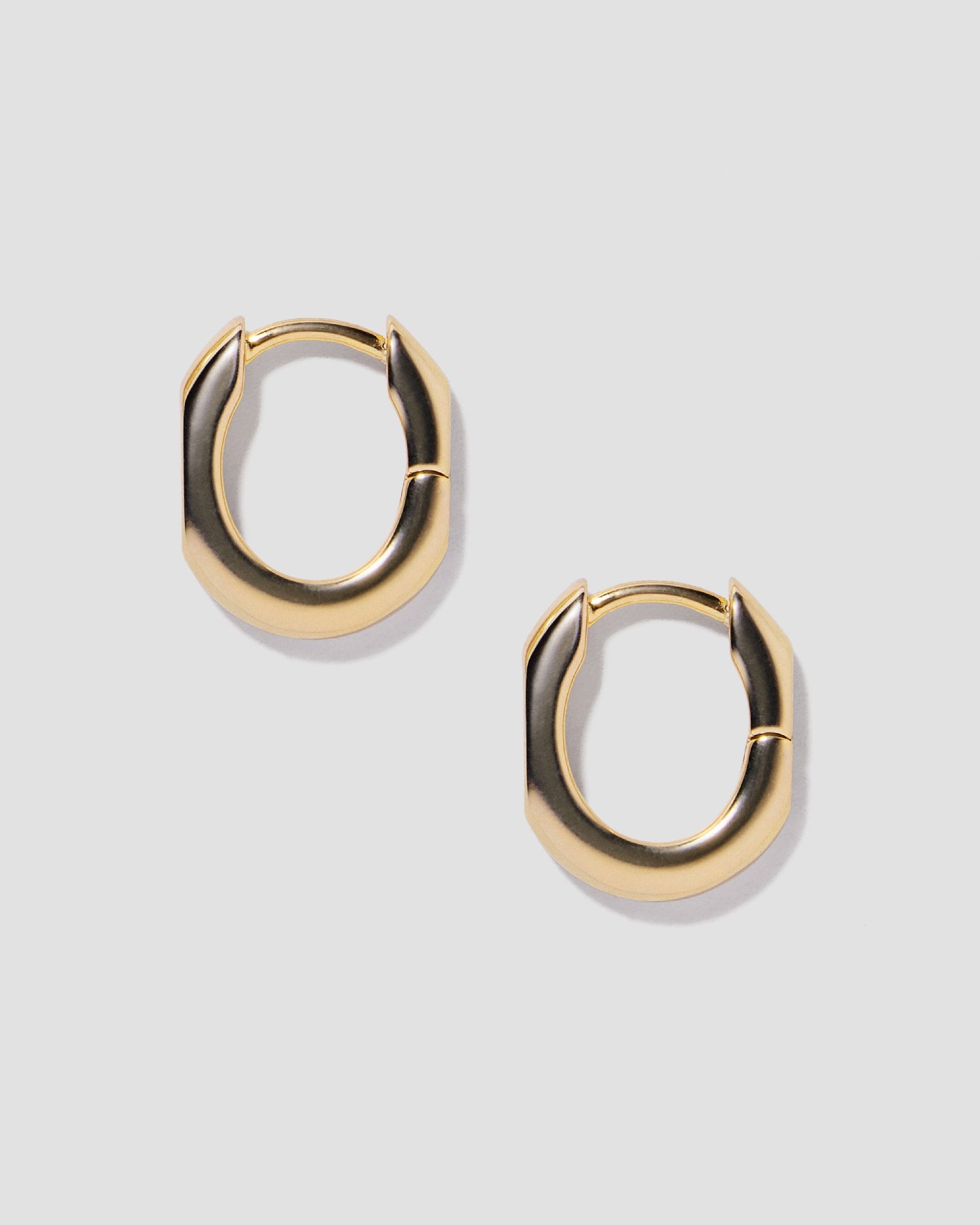 City Link Huggies | Silver & Yellow Gold