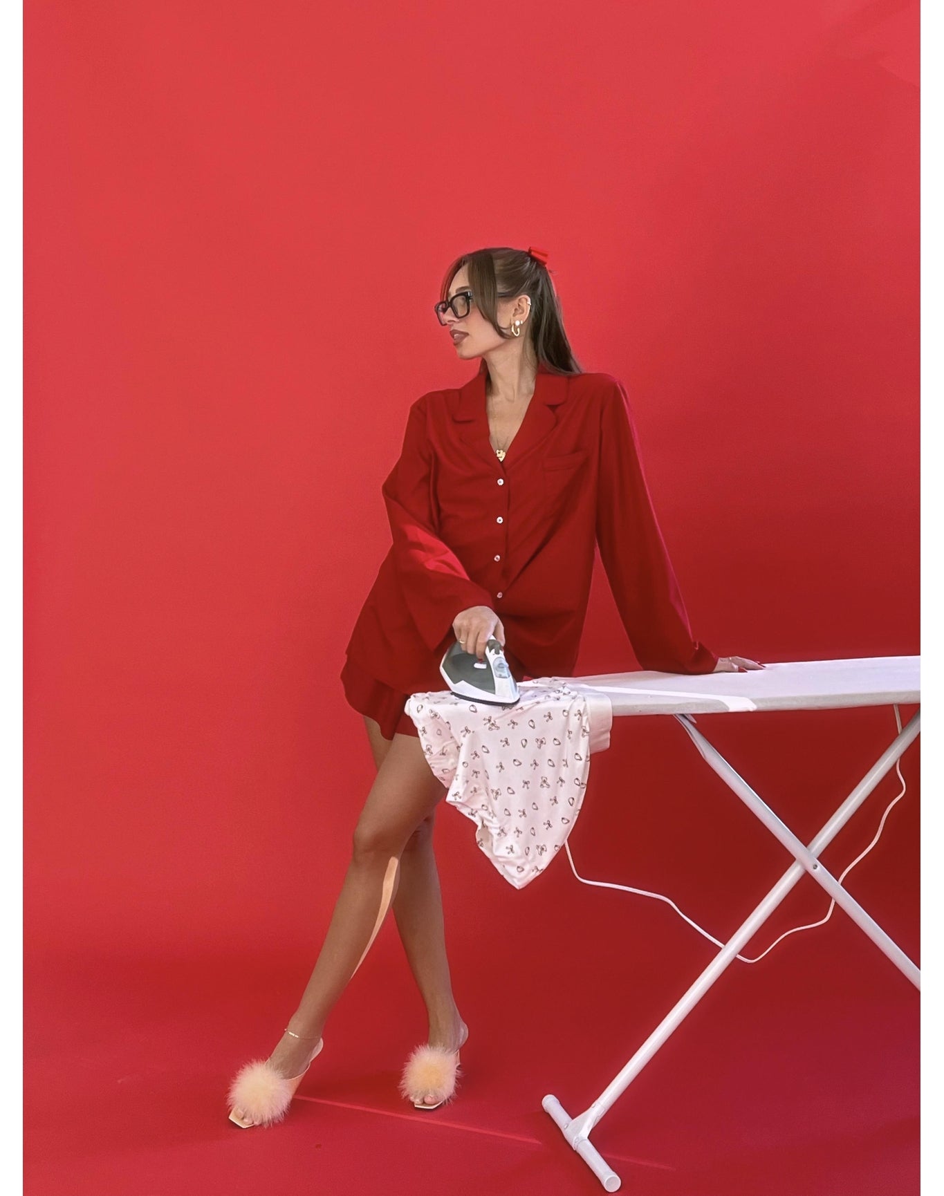 Classic Pajama Top | Scarlet