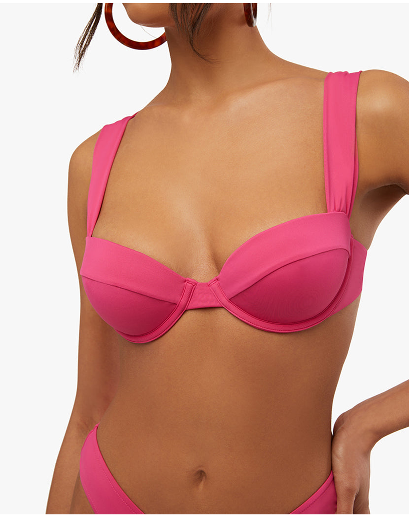 Claudia Bikini Top | Magenta