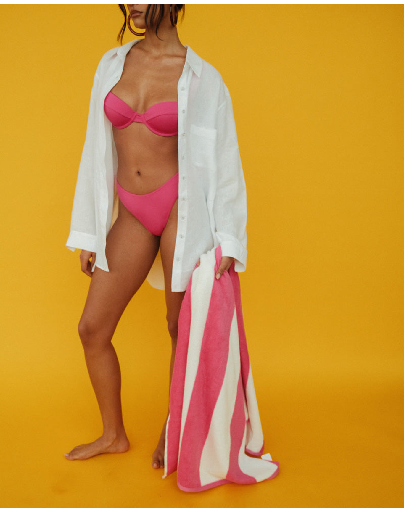 Claudia Bikini Top | Magenta