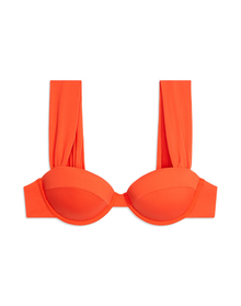 Claudia Bikini Top | Spicy Orange