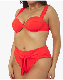 Claudia Bikini Top | Spicy Orange