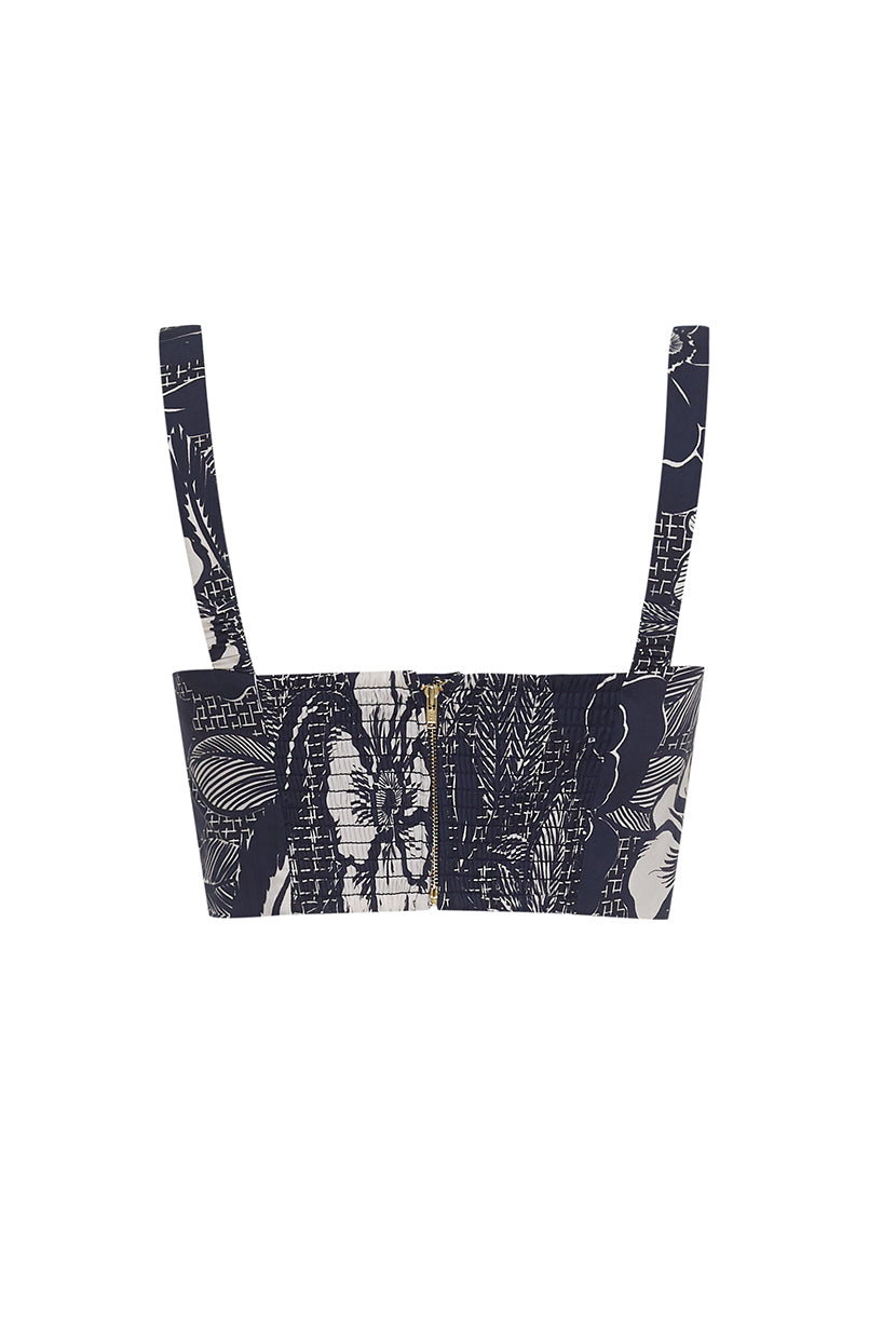 Claudine Top | Black Birds of Paradise
