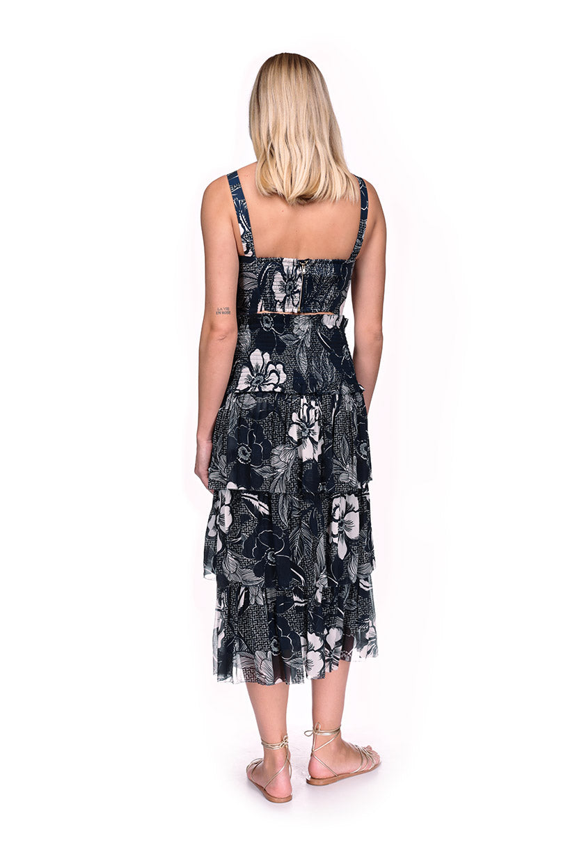 Claudine Top | Black Birds of Paradise
