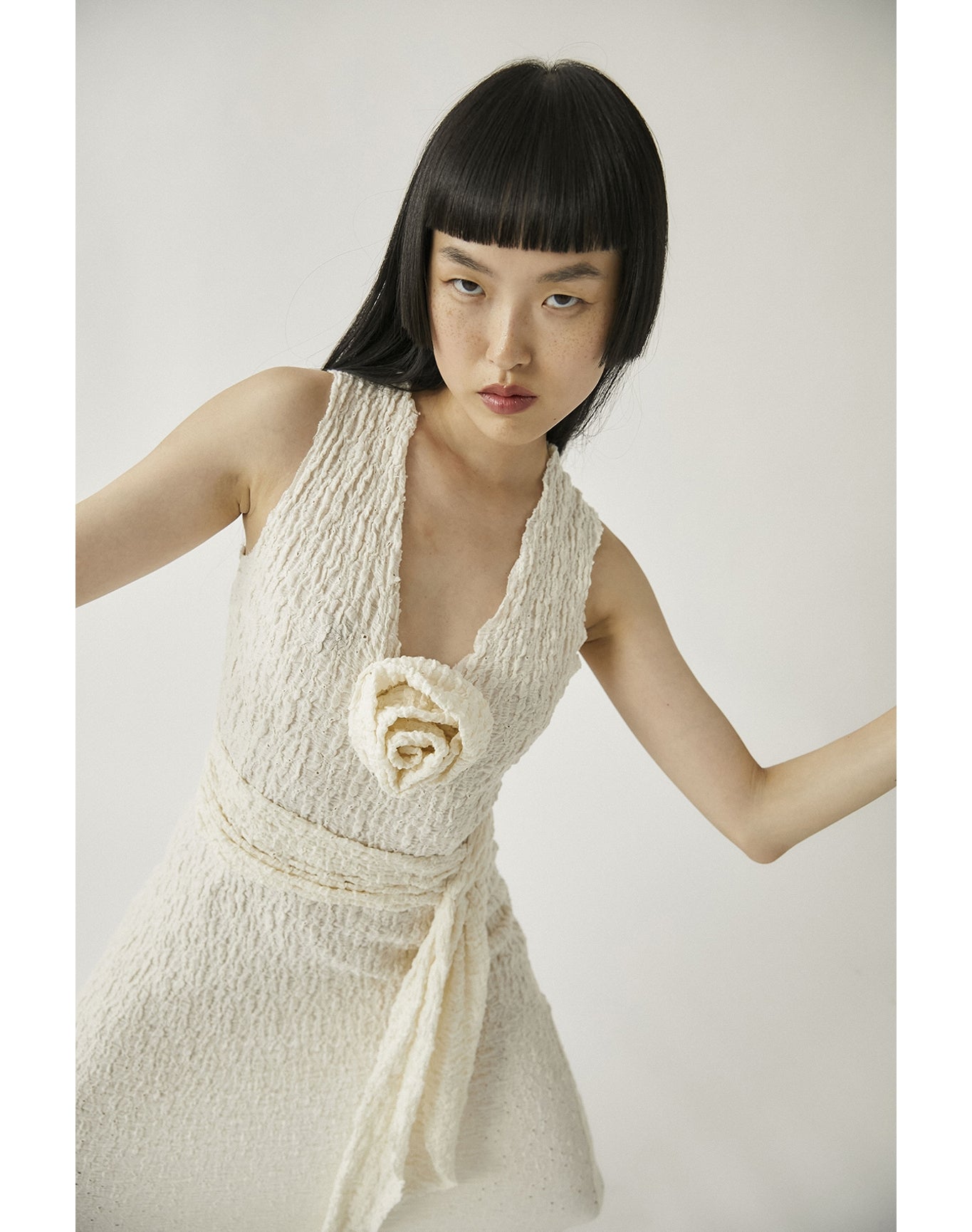 Coco Long Dress | Cream