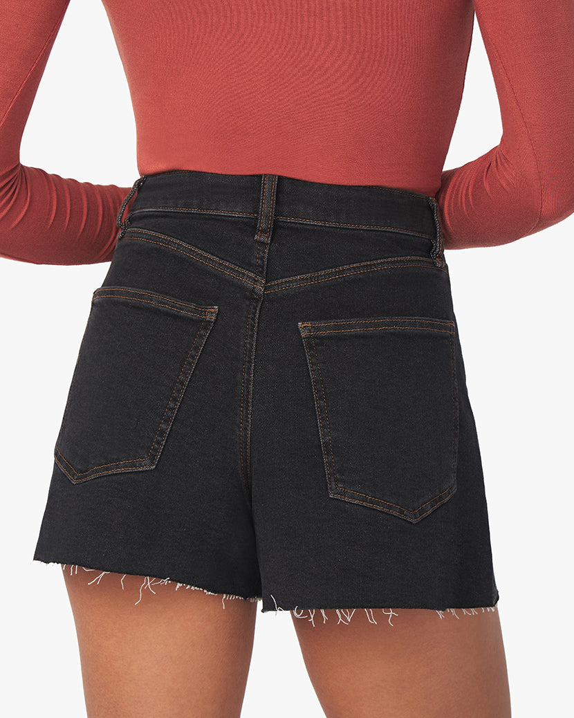 High Rise Comfort Stretch Boyfriend Short | Bahbah