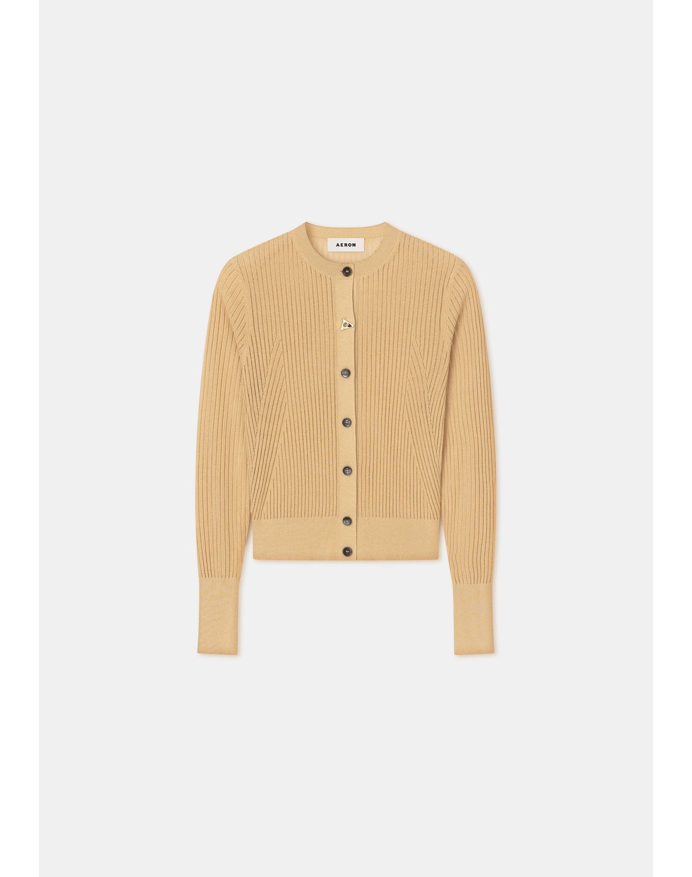 Constant | Ribbed Cardigan | Biscotti