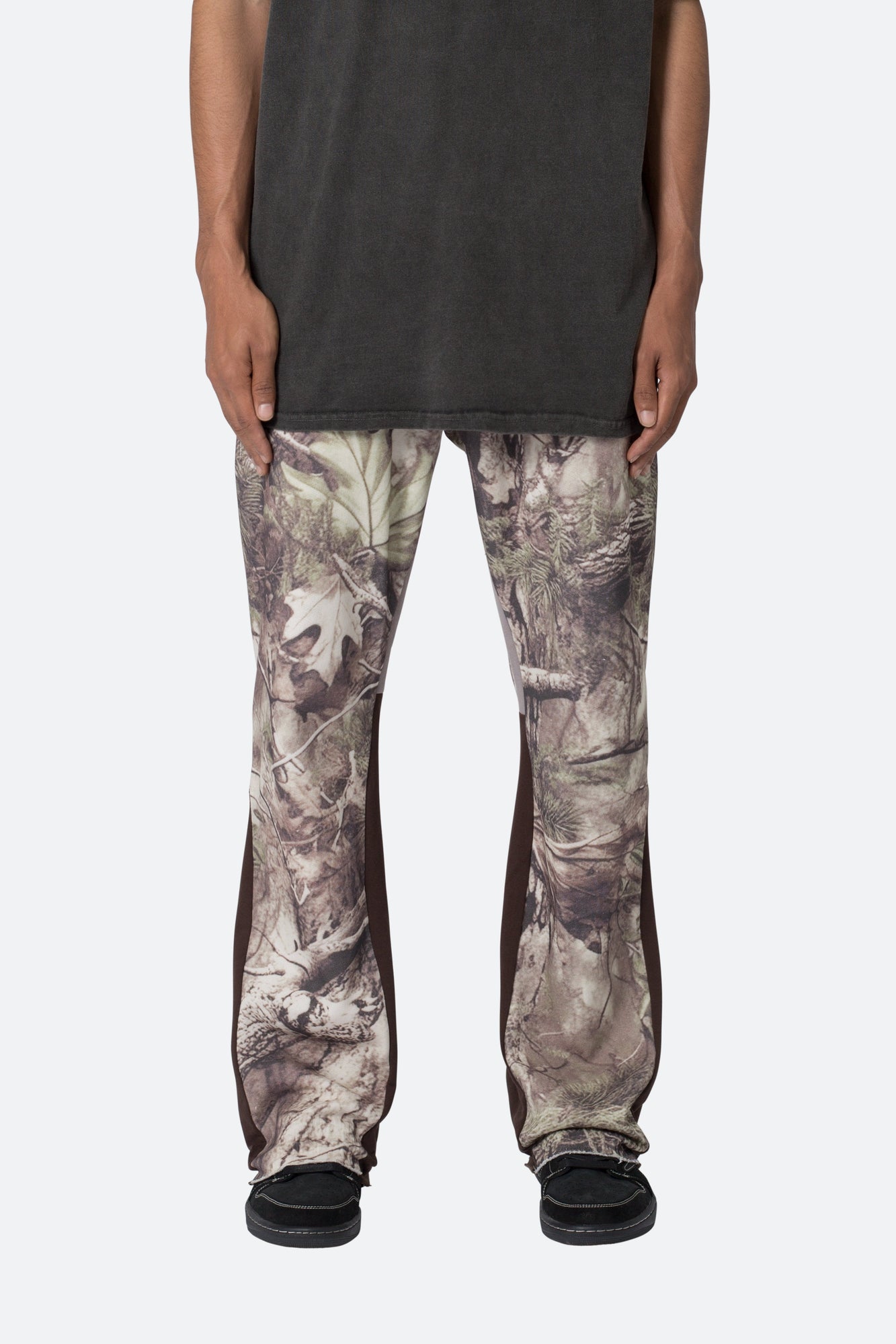 Contrast Bootcut Sweatpants | Hunter Camo