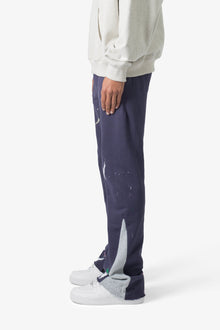 Contrast Bootcut Sweatpants | Vintage Navy