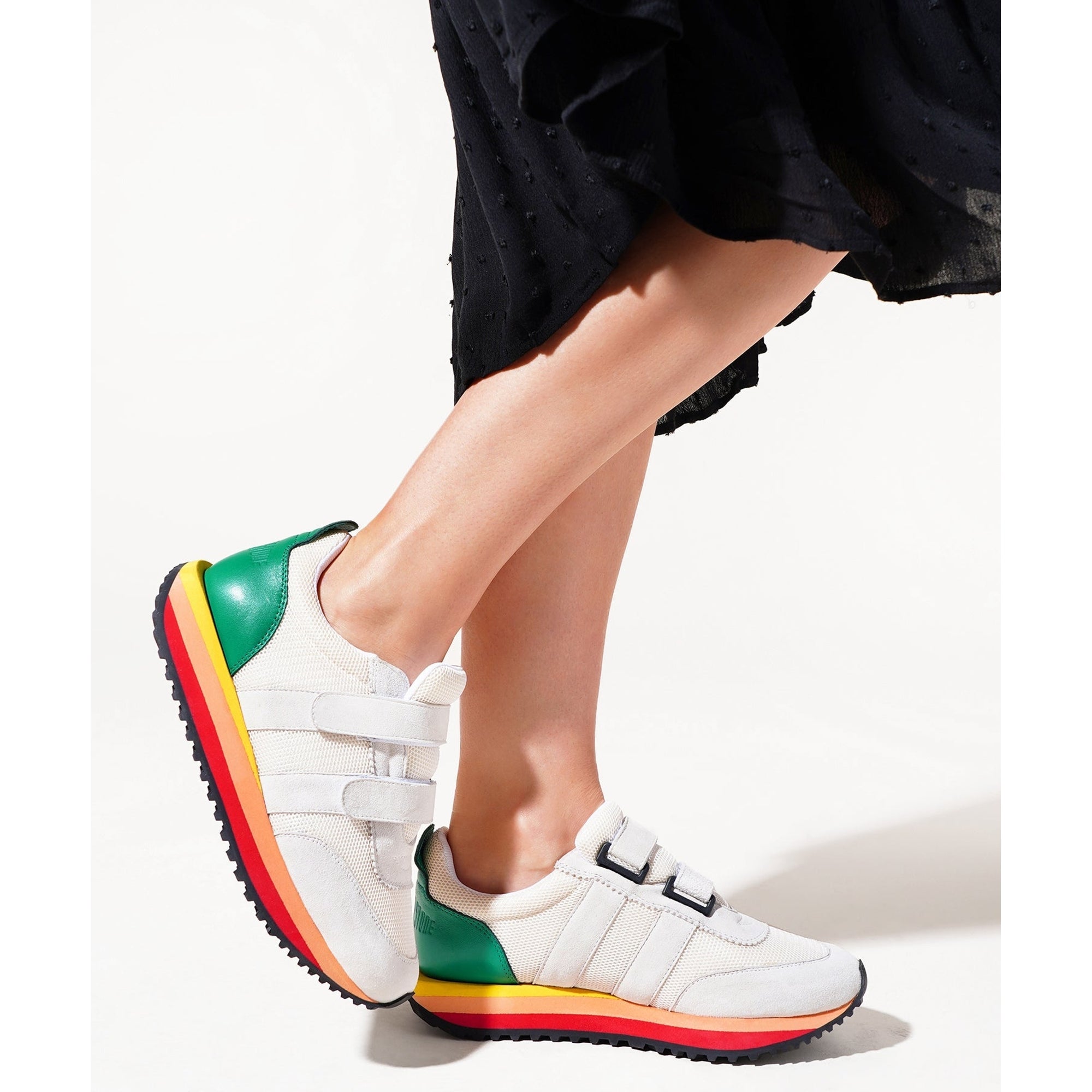 Conway Retro Mismatch Sneaker | Rainbow