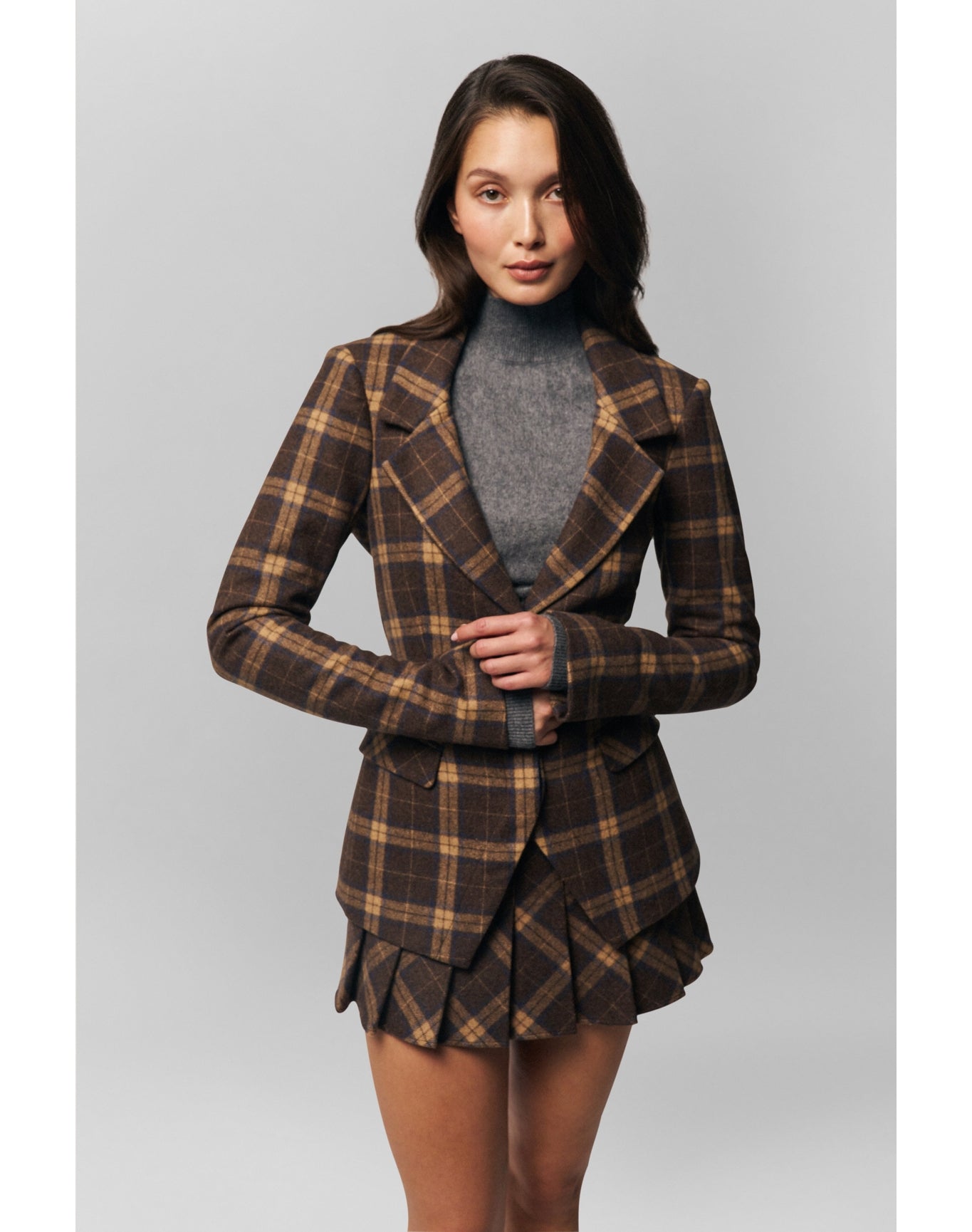 Cooper Tartan Blazer | Tartan Multi