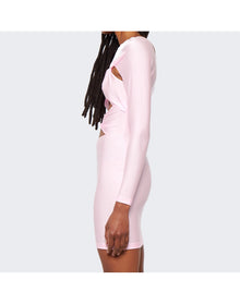 Coperni | Women | Cut-out Jersey Dress | Light Pink