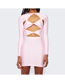 Coperni | Women | Cut-out Jersey Dress | Light Pink