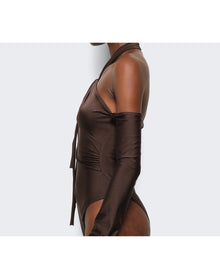 Coperni | Women | Multi Strap Bodysuit | Brown