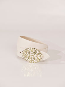 Azade Ivory Gold Enamel | Ivory & 24K Gold & Enamel